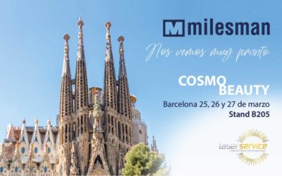 Del 25 al 27 de marzo nos vemos en Cosmobeauty (Barcelona)